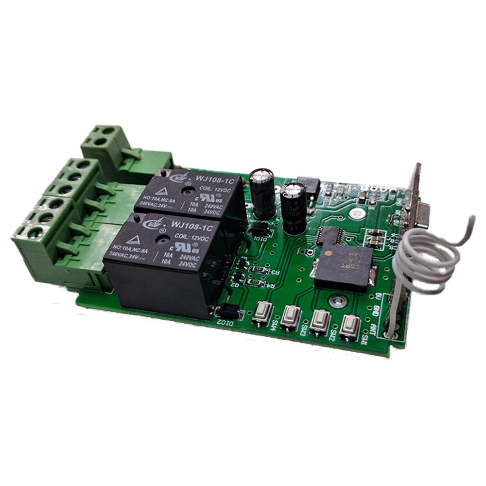 2 Kanal 433 MHz RF Alıcı Kartı